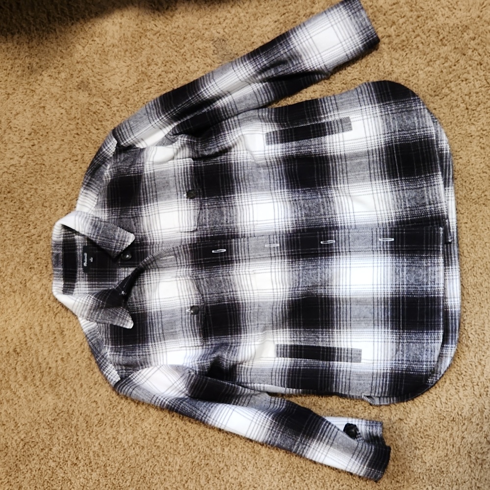 Madewell Twill Falnnel shirt/shacket